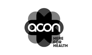 ACON black & white logo