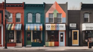 Google Business Profile storefront illustration